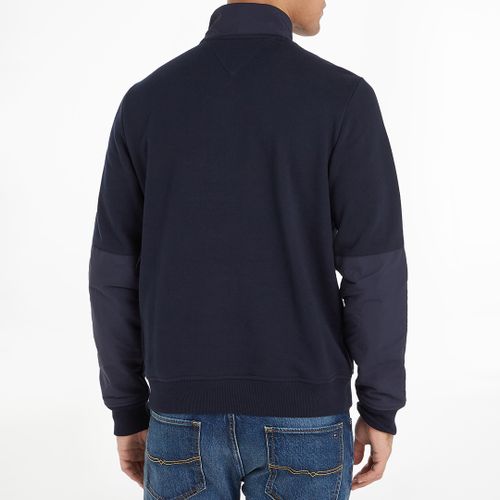 Embroidered Half Zip Sweatshirt - Tommy Hilfiger - Modalova