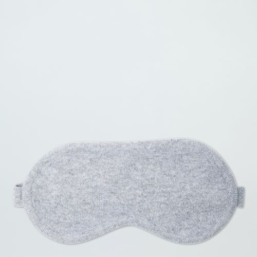 Grey Cashmere Silk Eye Mask - NÂ°Â· Eleven - Modalova