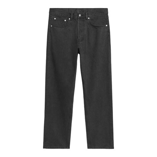 Men's Washed Black Tapered Jeans - ARKET - Modalova