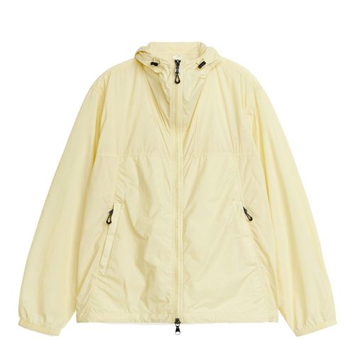 Men's Yellow Hooded Rain Jacket - ARKET - Modalova