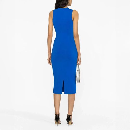 Blue Vb Body Sleeveless Cut Out Midi Dress - Victoria Beckham - Modalova