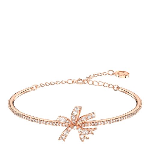 Rose Gold Hyperbola Bow Bracelet - SWAROVSKI - Modalova