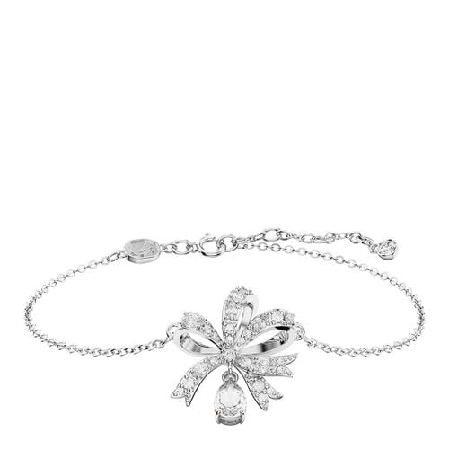 Silver Hyperbola Bow Bracelet - SWAROVSKI - Modalova