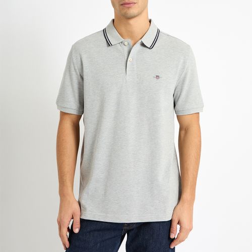 Tipping Collar Cotton Polo Shirt - Gant - Modalova