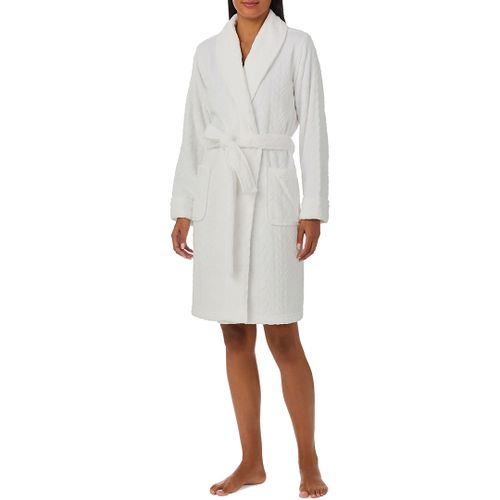 Recycled Shawl Collar Short Robe - Lauren Ralph Lauren - Modalova