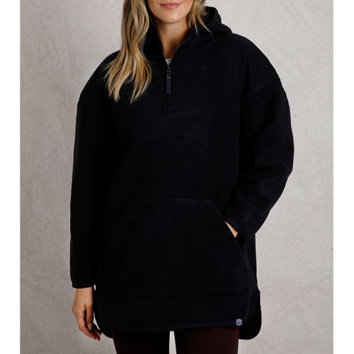 Navy Eco Polar Popover Hoodie - Weird Fish - Modalova