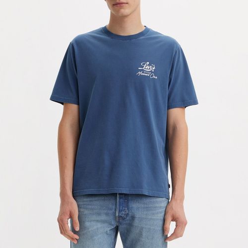 Blue Relaxed Fit Cotton T-Shirt - Levi's - Modalova