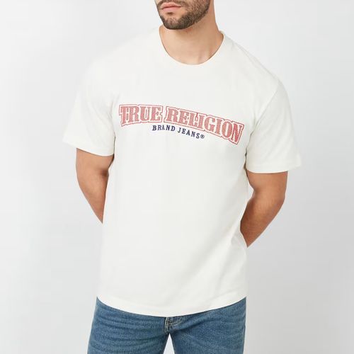 White SS Cross Stitch Arch T- Shirt - True Religion - Modalova