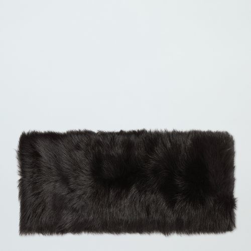 Black Shearling Snood - NÂ°Â· Eleven - Modalova