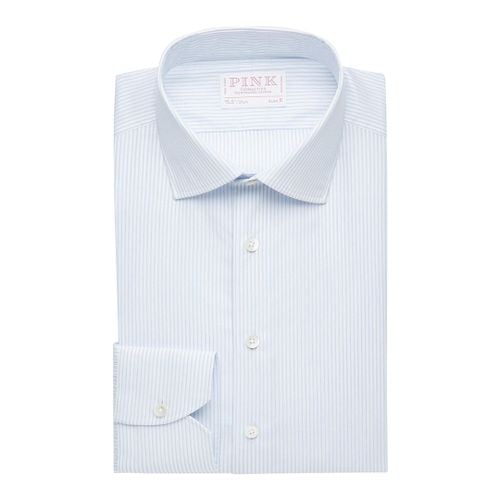 Pin Stripe Slim Fit Cotton Shirt - Thomas Pink - Modalova