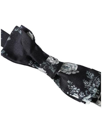 Elegant Bow Tie with Printed Pattern for Formal Occasions - Dolce & Gabbana - Modalova