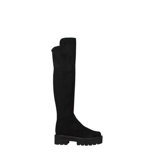 Suede Mid Heel Round Toe Casual Boots Wo - Size 35 - Stuart Weitzman - Modalova