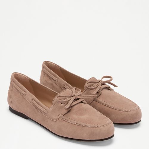 Women's Taupe Oasby Refined Boat Shoe - Size 4 - Russell & Bromley - Modalova