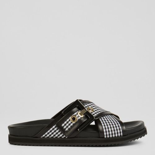 Black/White Rory Flat Sandals - L K Bennett - Modalova