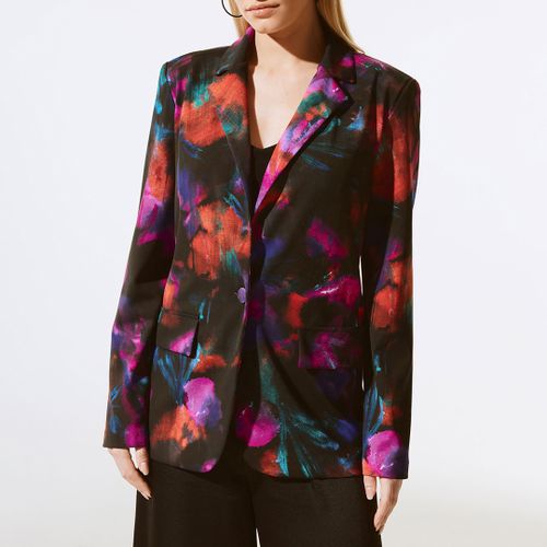 Multicoloured Printed Regular Blazer - Size 12 - Joseph Ribkoff - Modalova