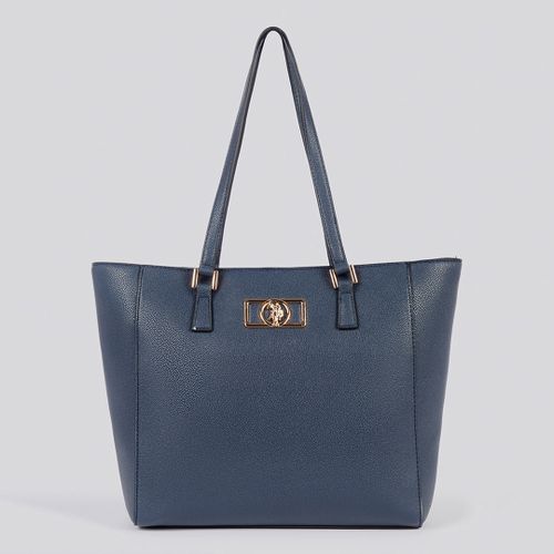 Navy Jones Chic Shopping Bag - U.S. Polo Assn. - Modalova