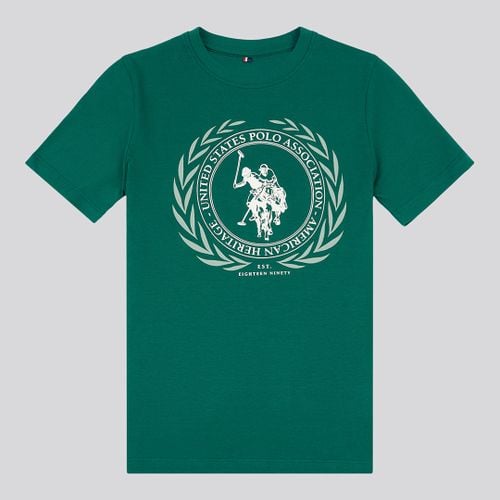 Green Crest Graphic T-Shirt - U.S. Polo Assn. - Modalova