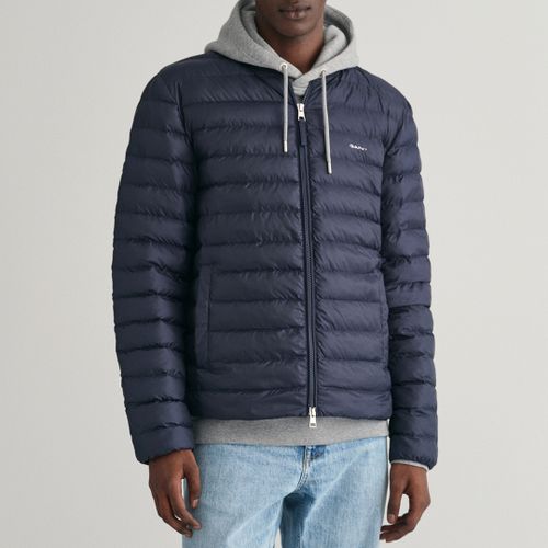 Navy Light Padded Bomber Jacket - Size S - Gant - Modalova