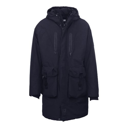 Navy Longline Waterproof Coat - Iceberg - Modalova