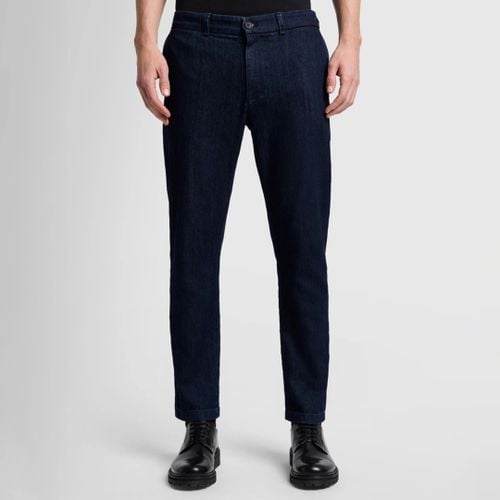 Navy Adrien Chino Trousers - 7 For All Mankind - Modalova