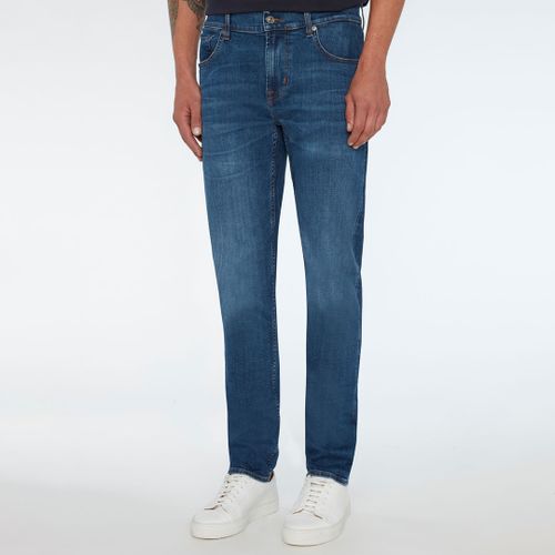 Mid Slimmy Tapered Stretch Jeans - 7 For All Mankind - Modalova