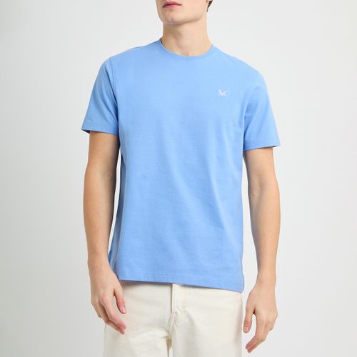 Blue Logo Round Neck T-shirt - Crew Clothing - Modalova