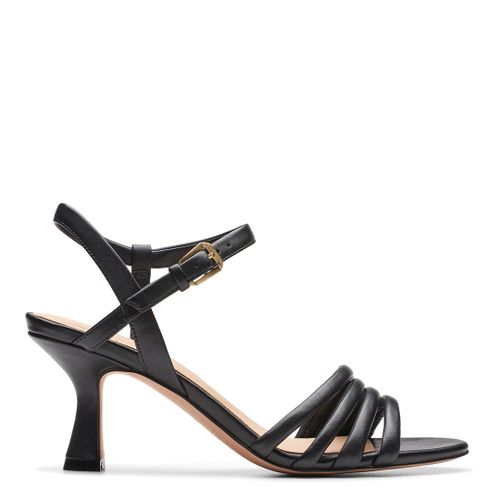 Amali May Leather Heeled Strappy Sandals - Clarks - Modalova