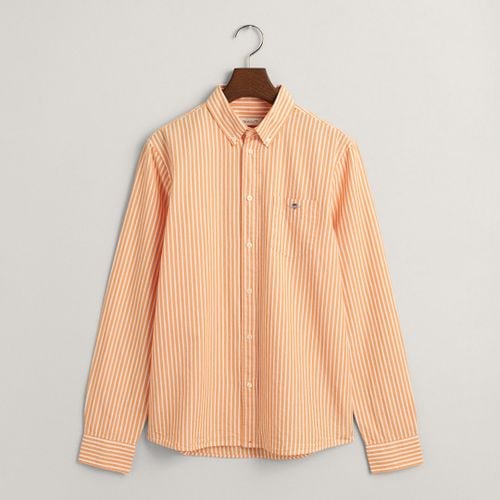 Teen's Striped Shield Button Down Poplin Shirt - Gant - Modalova