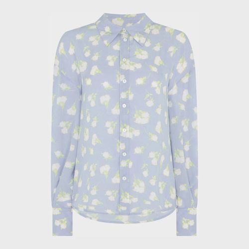 Cornflower Emin Relaxed Printed Shirt - REALLY WILD - Modalova