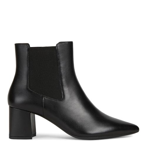 Black Suede Bigliana Ankle Boot - Geox - Modalova