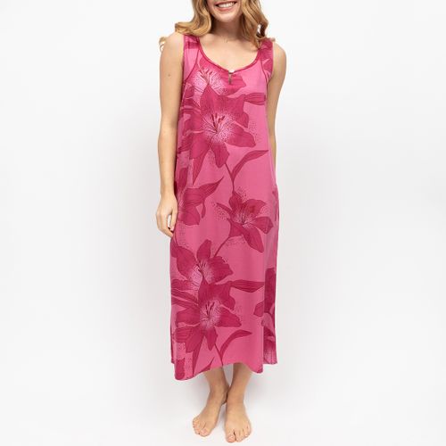 Covent Garden Floral Print Long Nightdress - Size 10 - Fable & Eve - Modalova