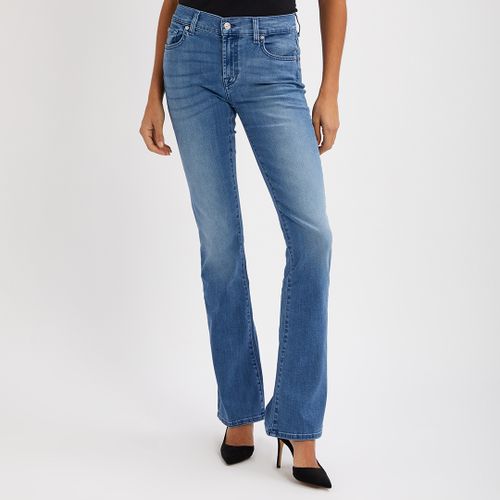 Blue Bootcut Stretch Jeans - 7 For All Mankind - Modalova