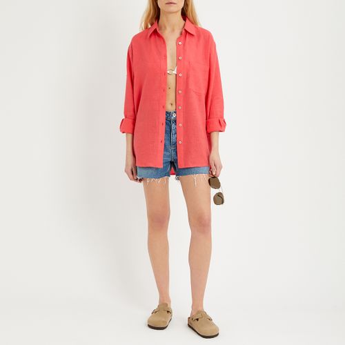 Geranium Linen Shirt - NÂ°Â· Eleven - Modalova