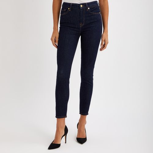 Dark Indigo Aubrey Slim Jeans - 7 For All Mankind - Modalova