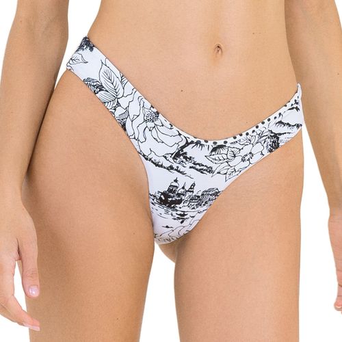 Black & White Bikini Bottoms - Maaji - Modalova