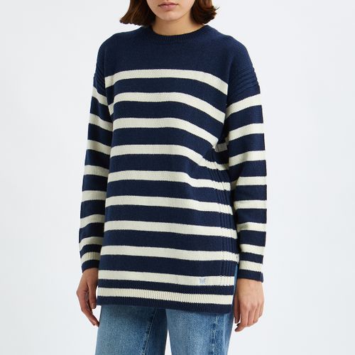 Stripe Longline Jumper - Crew Clothing - Modalova
