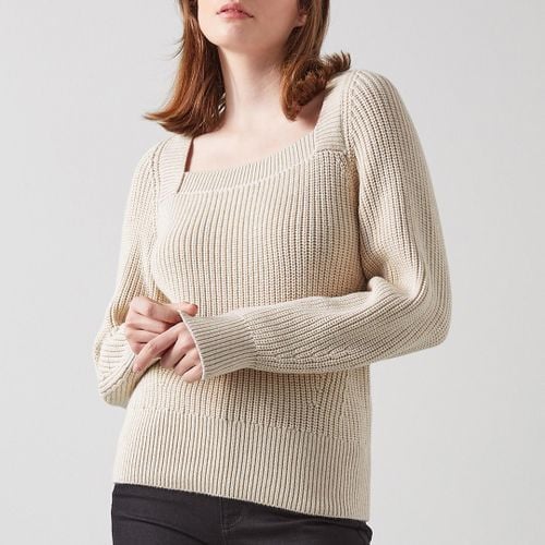 Agnes Cotton Blend Knitted Top - L K Bennett - Modalova