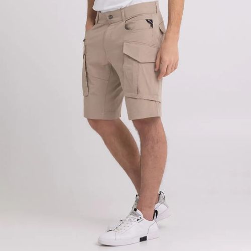 Short Cargo En Coton Mélangé Sand Joe - Replay - Modalova