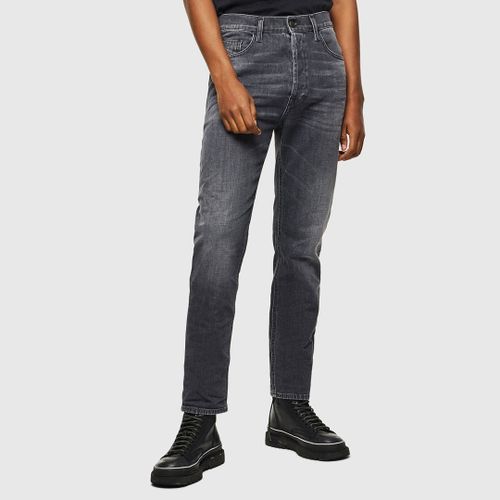 Washed Eetar Tapered Stretch Jeans - Diesel - Modalova