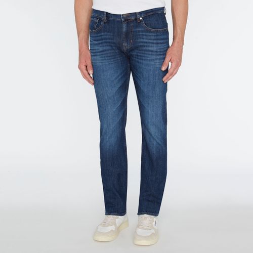 Dark Wash Slimmy Stretch Jeans - 7 For All Mankind - Modalova