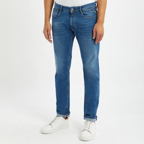 Rocco Comfort Straight Stretch Jeans - Replay - Modalova