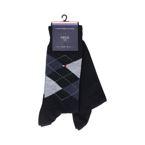Calcetines Tommy Hilfiger Lifestyle Kneehigh Stripes Blanco Hombre