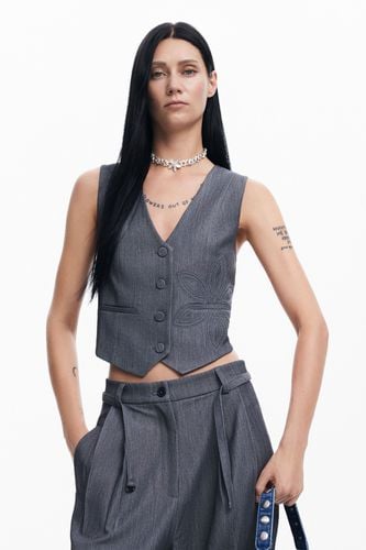 Tailored vest - BLACK - M - Desigual - Modalova