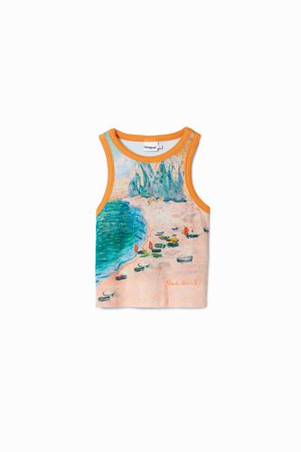 Camiseta tirantes Claude Monet - Desigual - Modalova