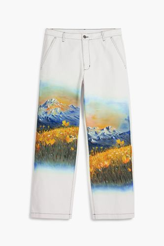 Pantalon long paysage - Desigual - Modalova