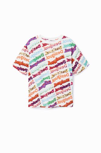 Camiseta logos 3D - WHITE - 13/14 - Desigual - Modalova