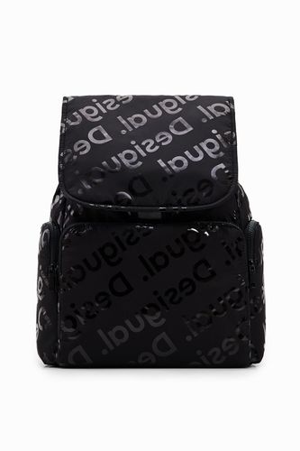 Mochila grande logos - BLACK - U - Desigual - Modalova