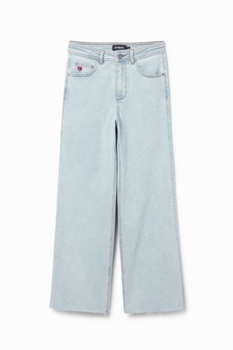 Vaqueros Culotte cropped - - 34 - Desigual - Modalova