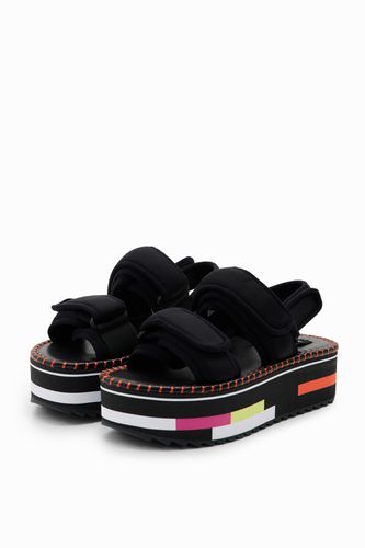 XL platform sandals - BLACK - 38 - Desigual - Modalova