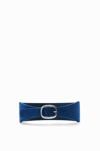 Denim sash belt - BLUE - 85 - Desigual - Modalova